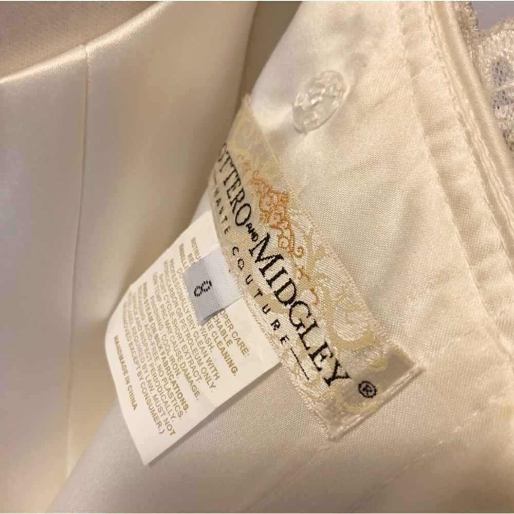 Sottero and Midgley Haute Couture wedding dress gown size 8 Ivory - Picture 5 of 15
